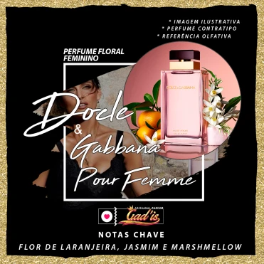 Perfume Similar Gadis 447 Inspirado em Dolce & Gabbana Pour Femme Contratipo